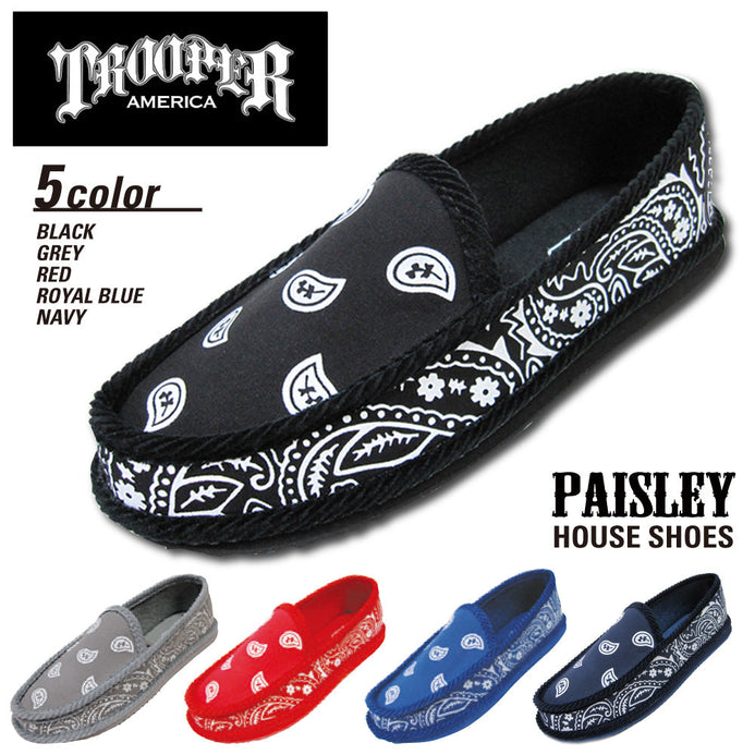 Trooper America Bandanna Slippers