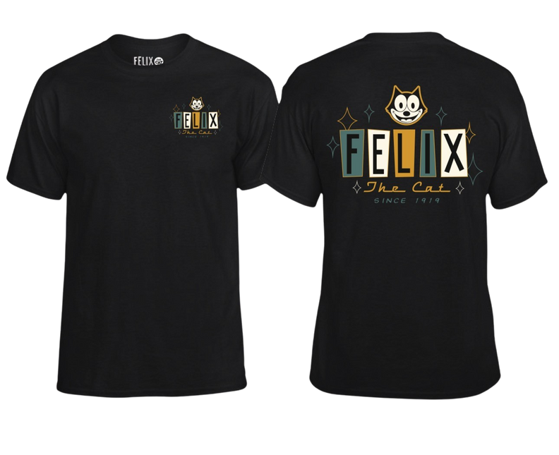 Felix the Cat Old Bow tie Tee | Chicano Spot