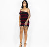 FB County Charlie Brown One Shoulder Dress - Chicano Spot