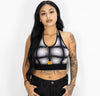 FB County Flannel Halter Tops - Chicano Spot