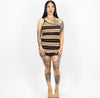 FB County Charlie Brown One Shoulder Dress - Chicano Spot