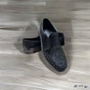 Black Leather Aztec Men’s shoes - Chicano Spot