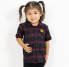 FB County Kids Short Sleeve Flannel Shirts - Chicano Spot