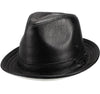 Stacy Adams HALDEN VEGAN LEATHER Fedora