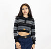 FB County Long Sleeve Charlie Brown Crop Tops - Chicano Spot