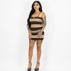 FB County Charlie Brown Lace Up Dress - Chicano Spot