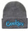 Gray Beanie light blue