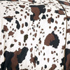 Rustic Cowhide Lodge Comforter Set