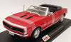 Maisto 1/18 Scale 46629 - 1967 Chevrolet Camaro SS 396 Conv - Red - Chicano Spot