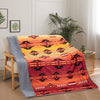 Tropical Soutwest Sherpa Throw