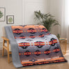 Tropical Soutwest Sherpa Throw