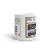 Eastside Story Mug Vol. 1 Coffee Mug 11oz. on white mug - Chicano Spot